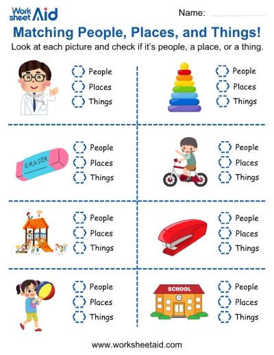 Match People, Places, and Things