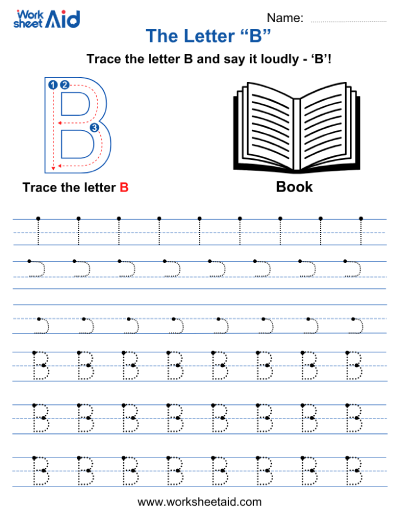 Letter B Worksheets Preschool