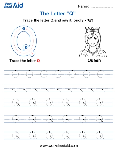 Letter Q Worksheets Preschool